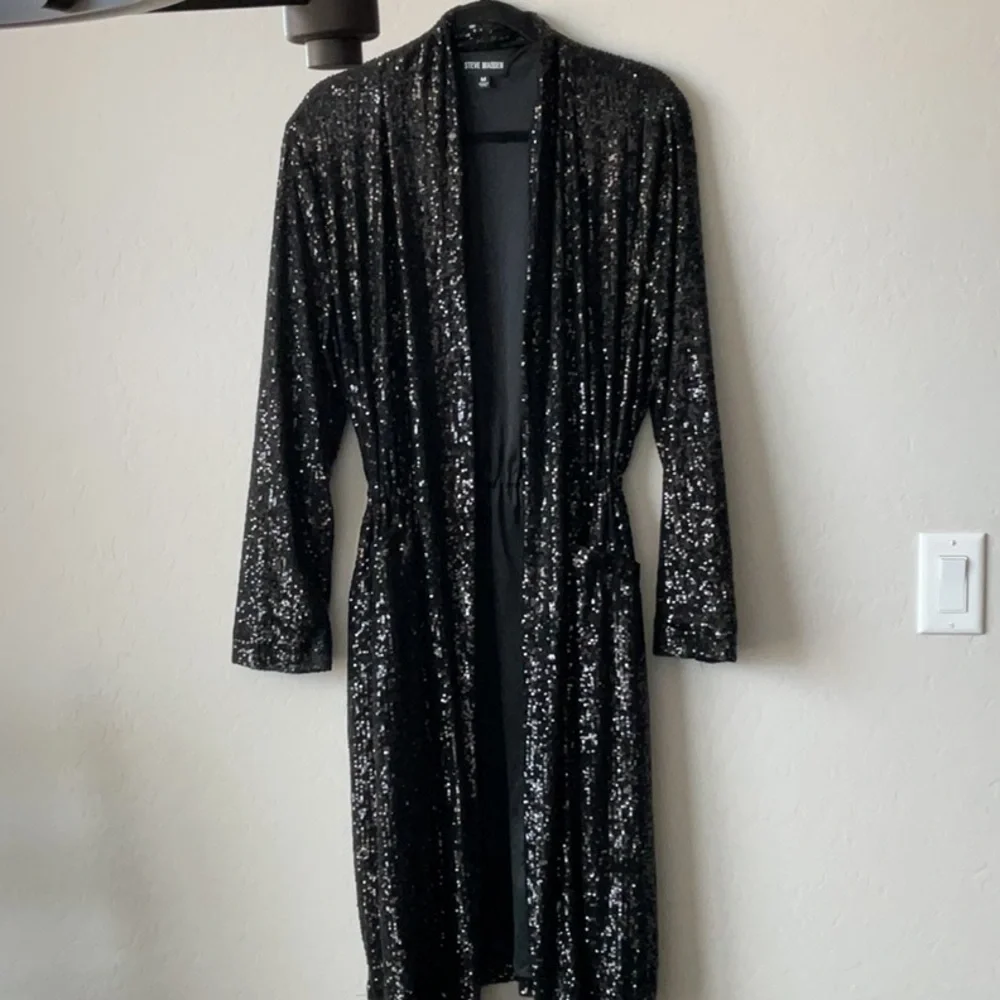 Steve Madden Show Stopper Sequin Duster - Picture 2 of 16